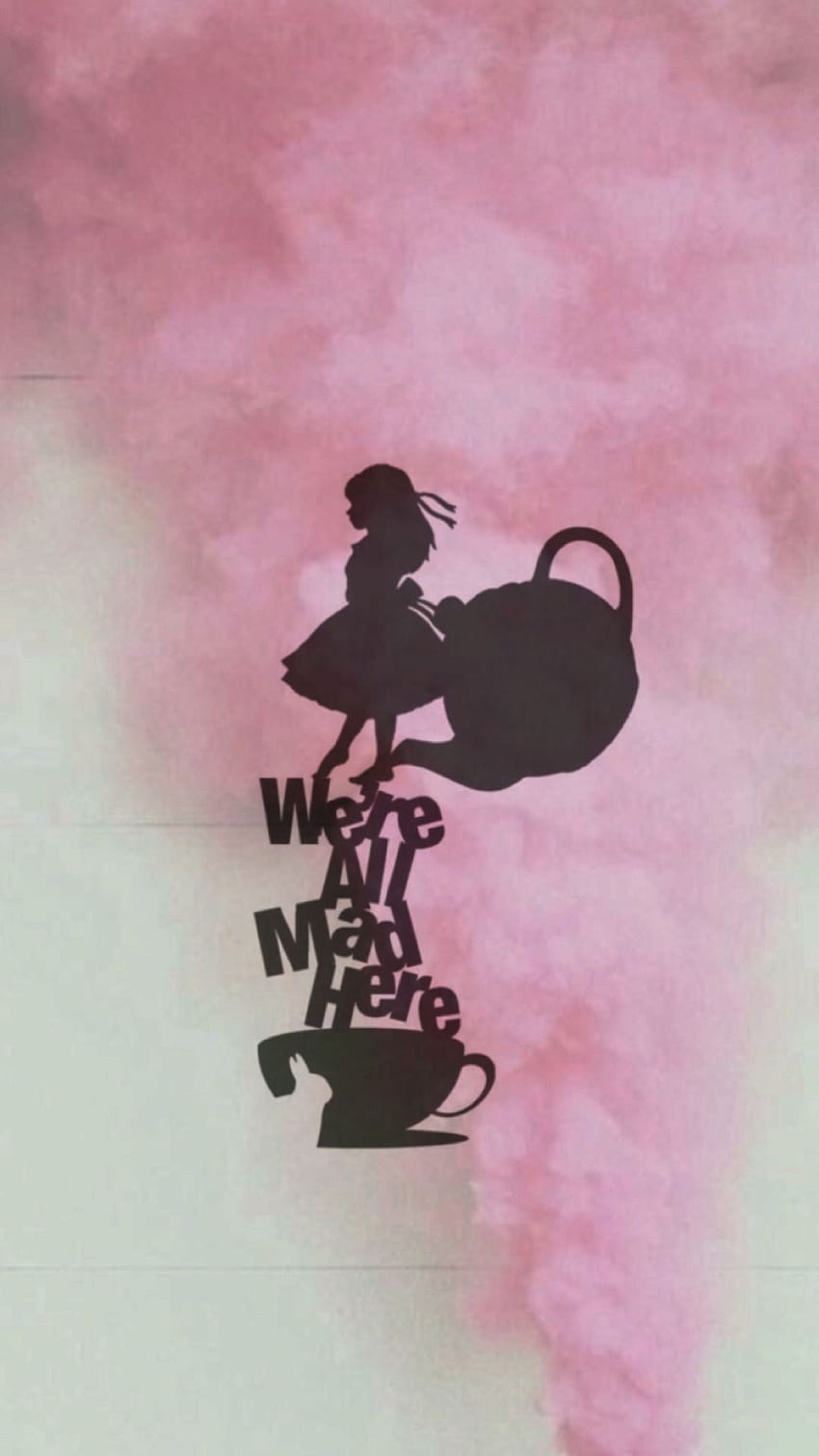 We're All Mad Here • 잠금 화면: Alice In Wonderland., Alice Wonderland Aesthetic HD 전화 배경 화면