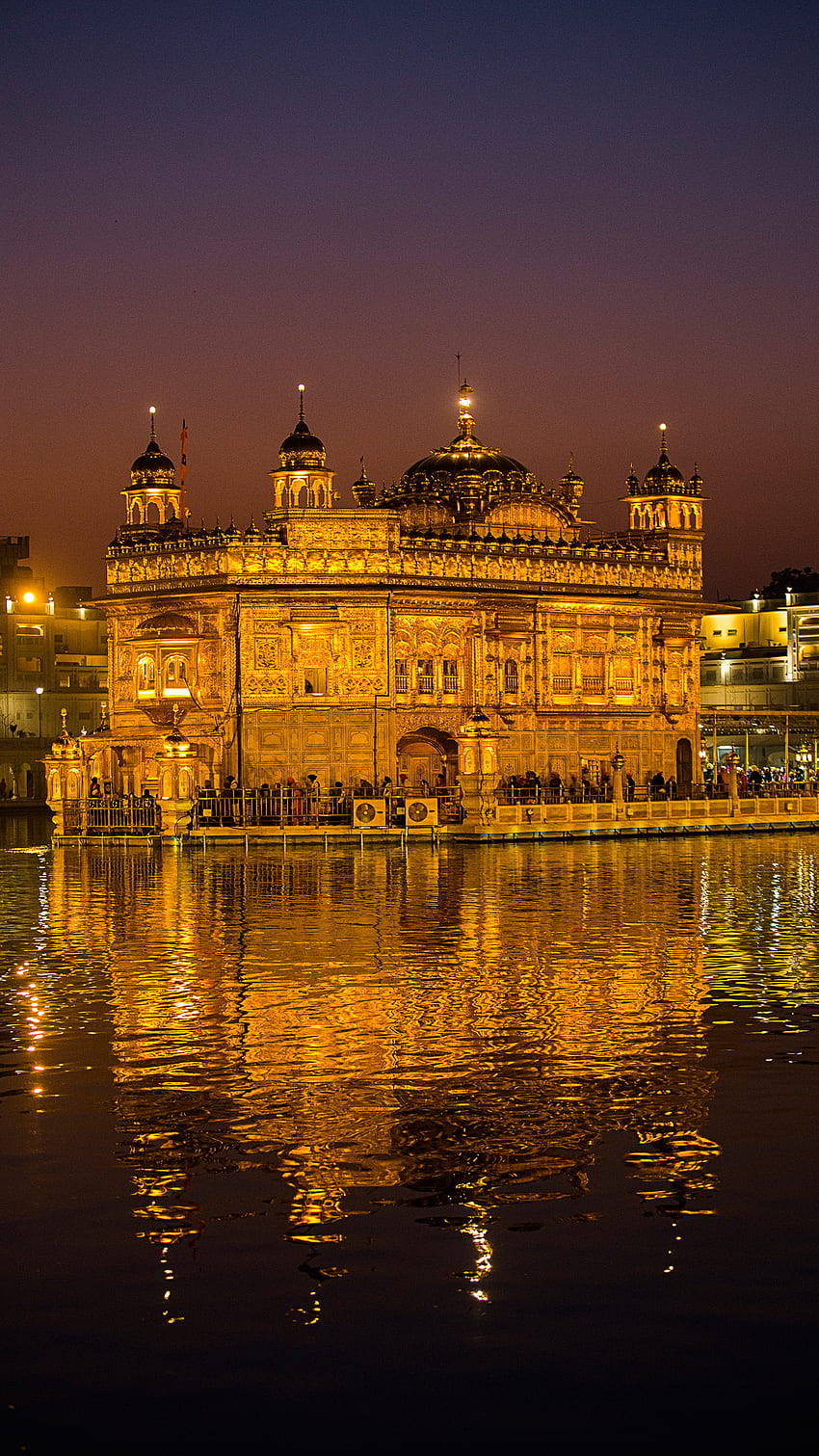 templo dorado, cielo, punjab, mundo, hindú, sikh, punjabi fondo de pantalla del teléfono
