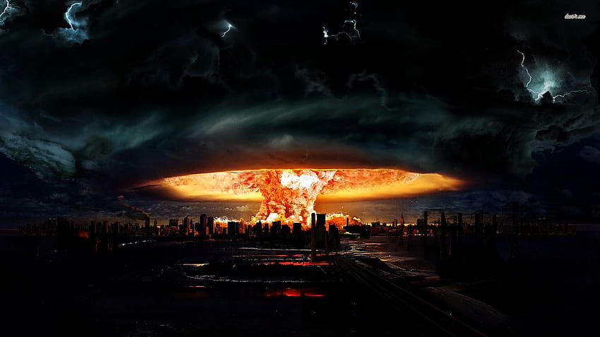 Uh oh!. Cityscape, Apocalypse, Apocalyptic, Nuclear Blast HD wallpaper