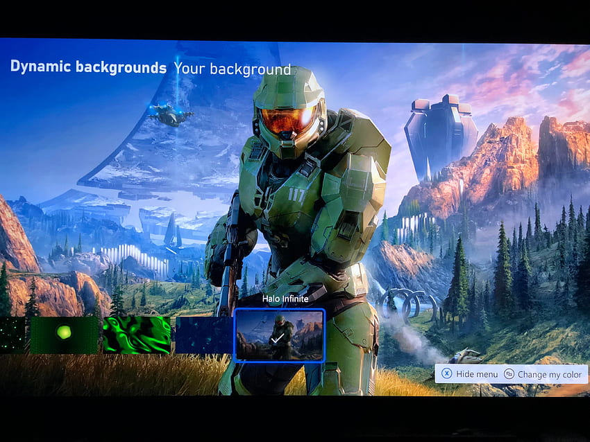 The New Halo Infinite Dynamic Background Is Awesome!! : R XboxSeriesX, Dynamic Gaming HD wallpaper