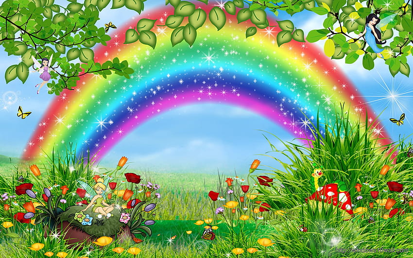 Animated Rainbow Background - windows 10 HD wallpaper