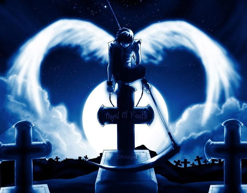 Dark Angel Sklave von Angels . Gotische Fantasie, Anime-Engel HD-Hintergrundbild