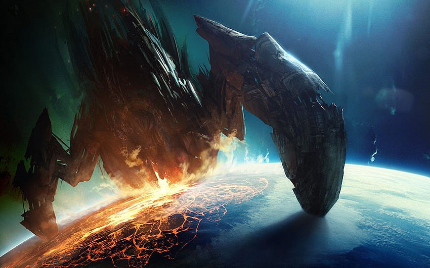 Mass Effect Reaper, Leviathan HD-Hintergrundbild
