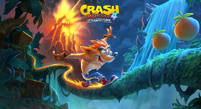 Crash Bandicoot 4 ist an der Zeit - Spiele live [ ], Crash Bandicoot 1 HD-Hintergrundbild