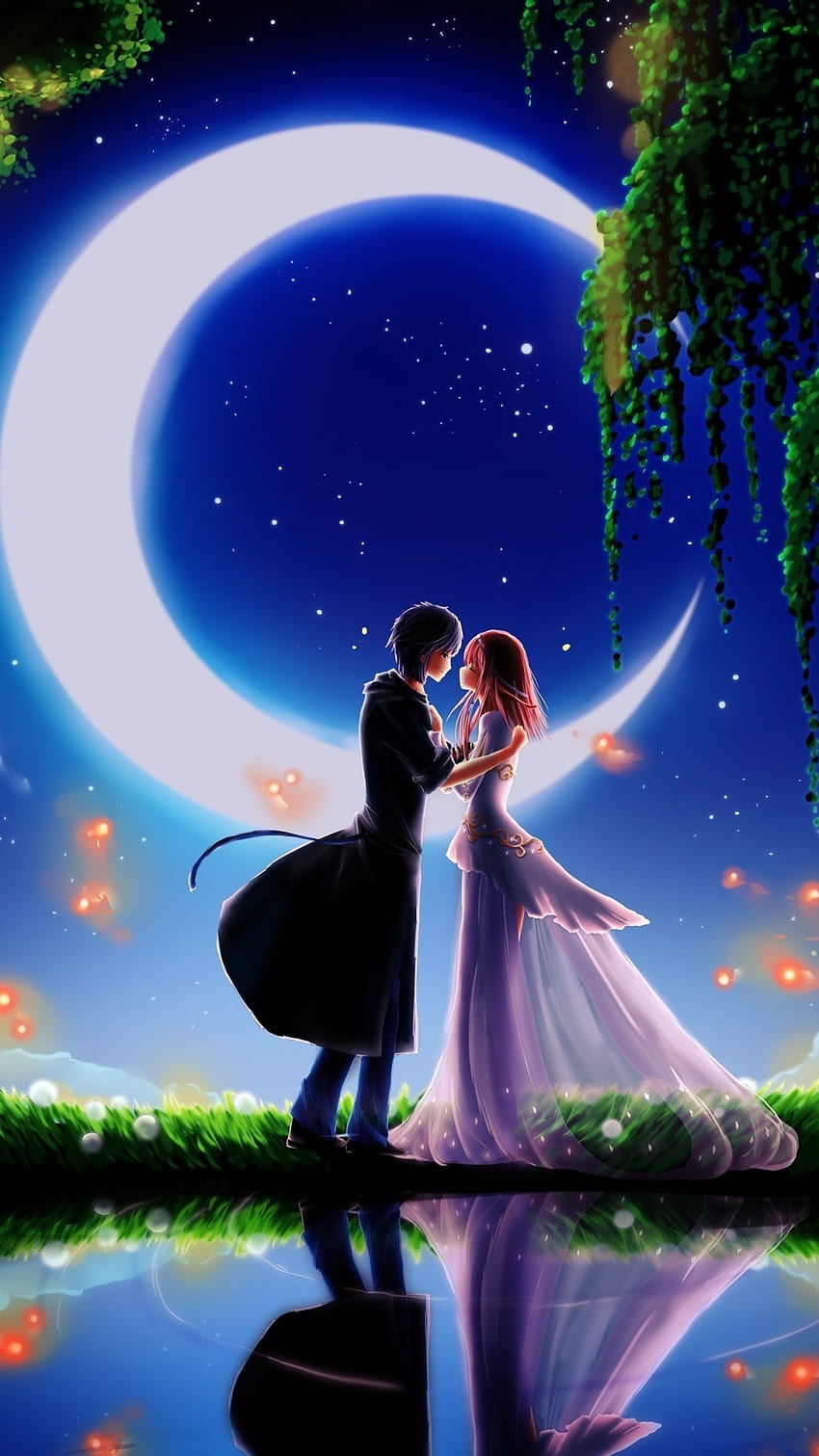 Anime Love Mobile Data Src W Full 4 5 2 461314 Love Cute , Anime Love  Couple HD phone wallpaper | Pxfuel