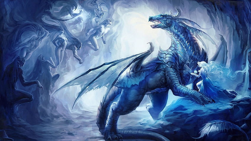 HD wallpaper: Fantasy, Dragon, Ice | Wallpaper Flare