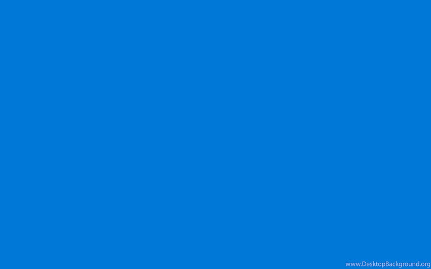 Windows 10 ロック画面の背景の無地の青 高画質の壁紙