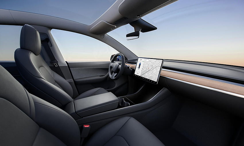 Tesla Model Y Interior Cockpit (7) HD wallpaper
