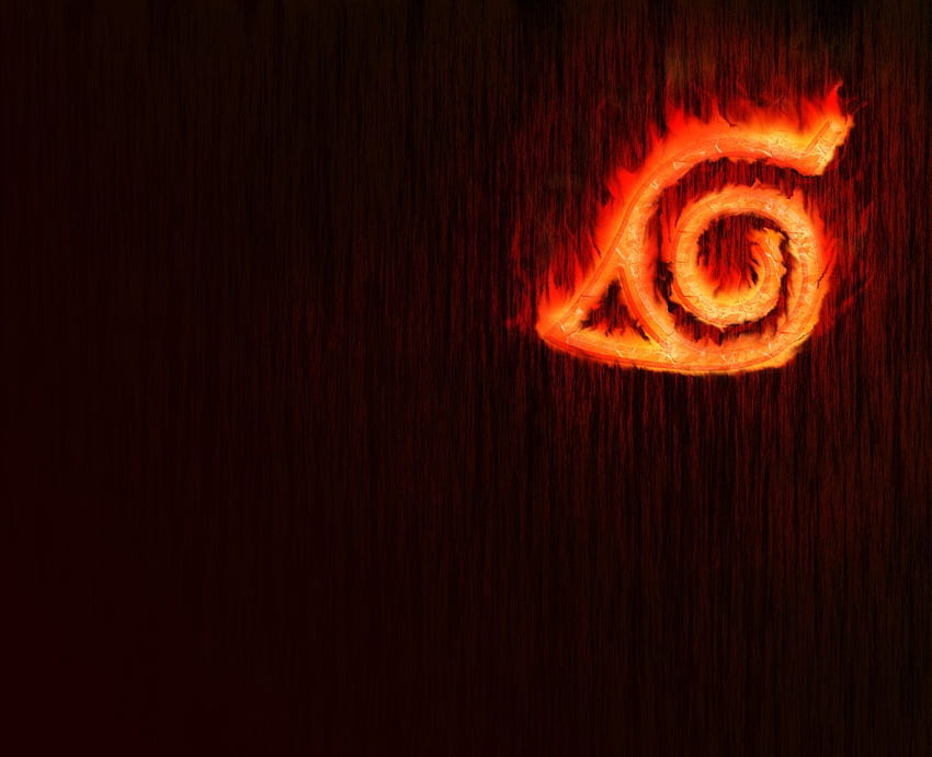 Naruto Blatt Dorf Symbol Hintergrundbild