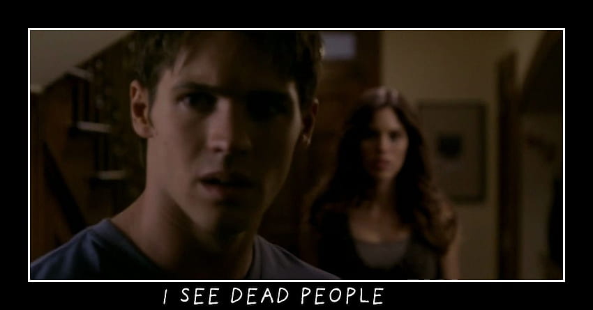 I SEE DEAD PEOPLE - The Vampire Diaries TV Show Fan Art HD wallpaper