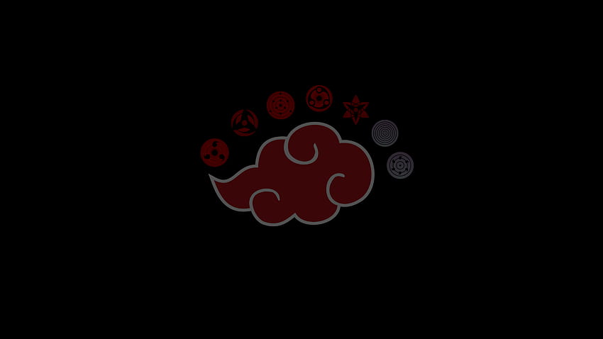 Couldn't find a nice simple for Akatsuki so I made this instead : Naruto, Akatsuki Symbol HD wallpaper