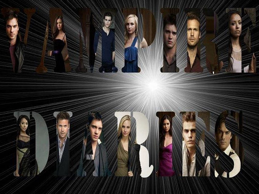 The Vampire Diaries Background. Vampire Diaries , Candice Accola Vampire Diaries and Nina Dobrev Vampire Diaries HD wallpaper
