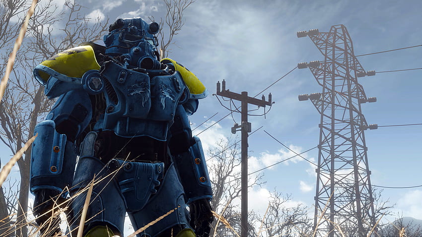 Samodzielny — Pancerz wspomagany Space Wolf — (oparty na ESP, nie zamienny) w Fallout 4 Nexus — mody i społeczność Tapeta HD