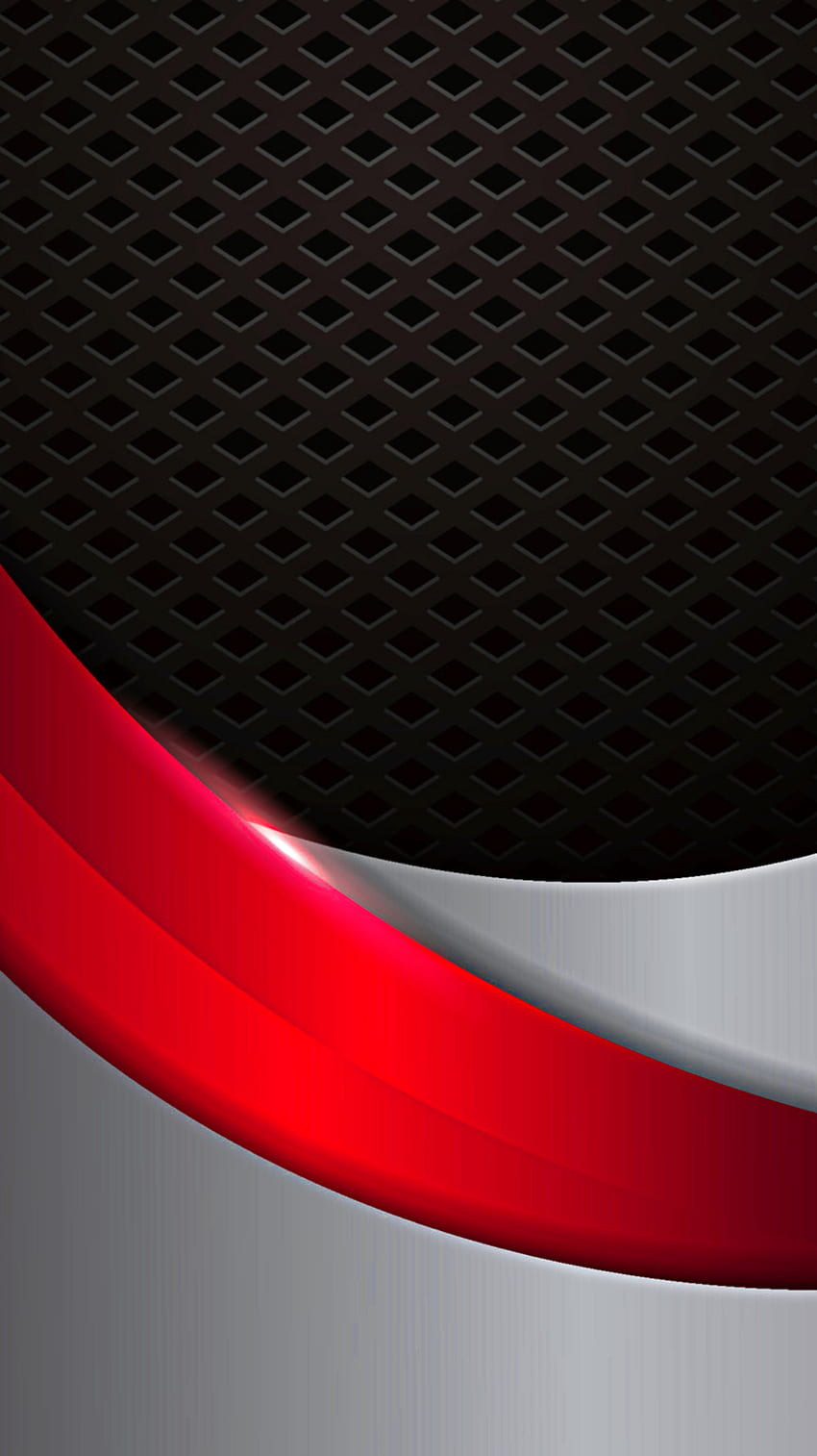 material design black, red, curves, texture, cool, pattern, shiny, silver, abstract, tint, mesh HD phone wallpaper