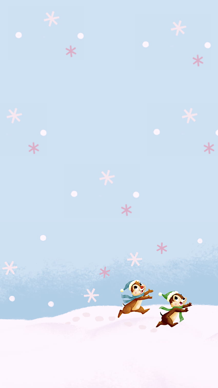 Disney Christmas iPhone , Cute Disney Winter HD phone wallpaper