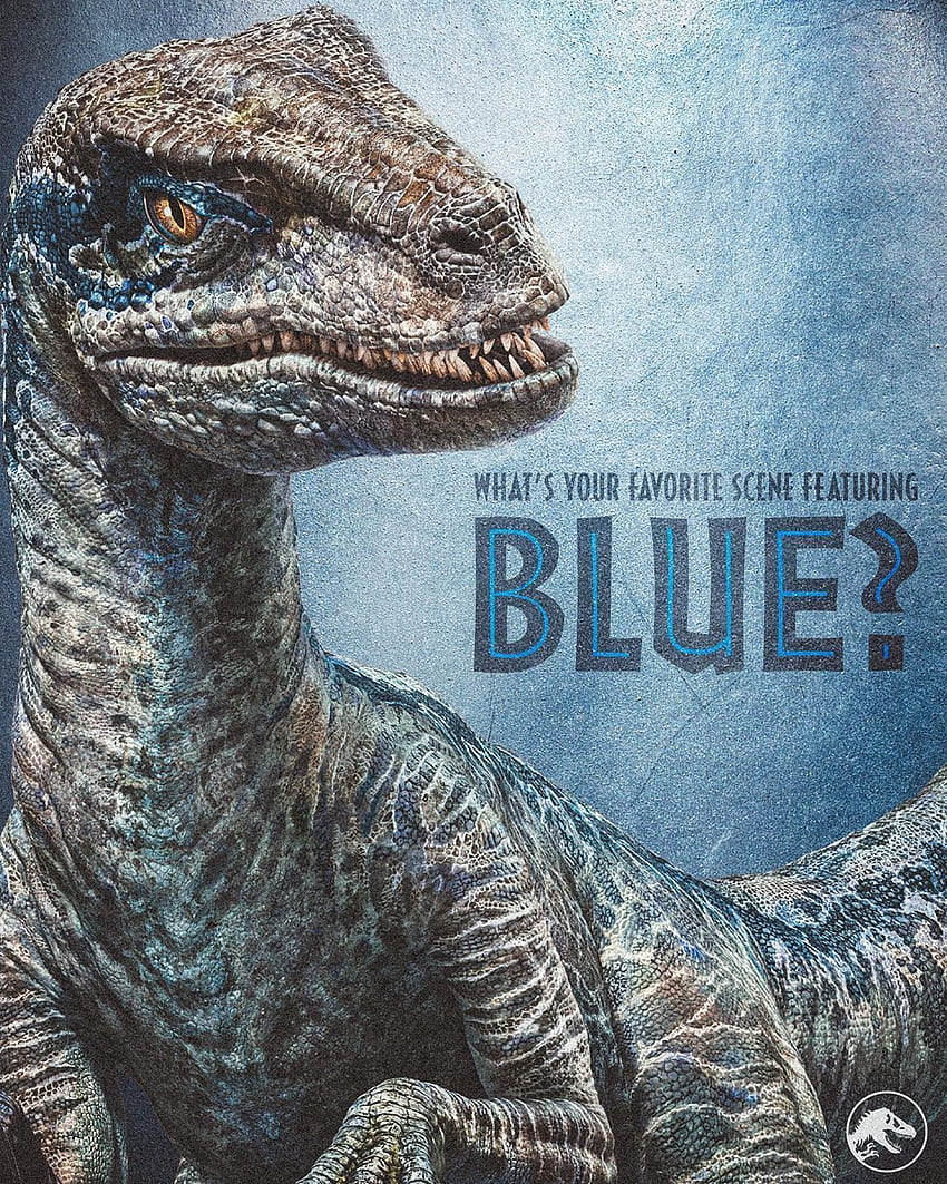 Wallpaper velociraptor blue by RedButterflyJ on DeviantArt