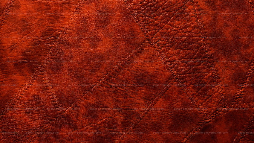 Red leather background, macro, leather patterns, leather textures