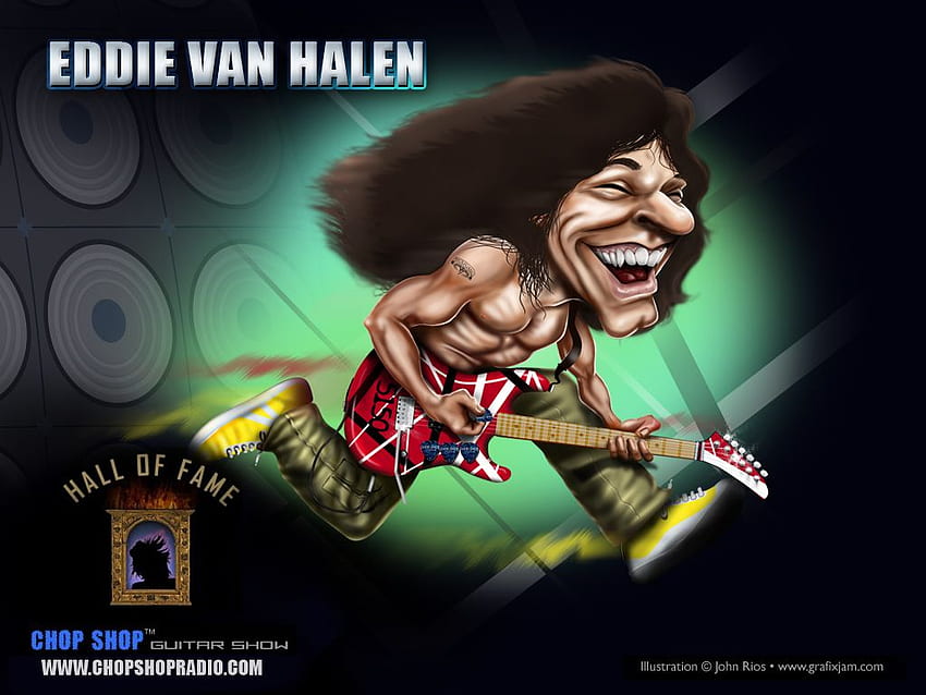 Eddie Van Halen. Chop Shop Radio. The first radio show dedicated, Radio Guitar HD wallpaper