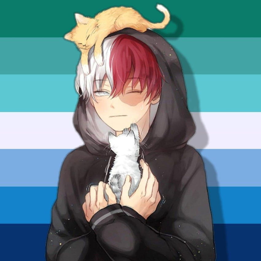 LGBTQ+ anime pfps I made
