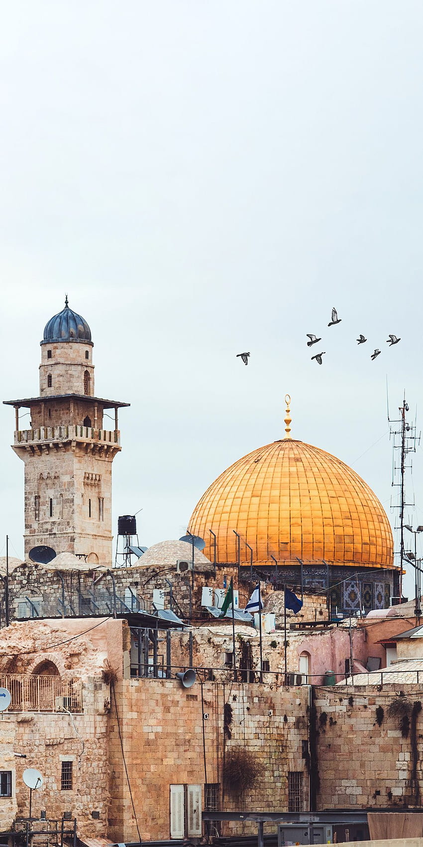 Masjid Al Aqsa 및 기타 아름다운 고품질 + 이슬람 On Arsitektur Islamis, Arsitektur Masjid, Tanah Suci, 바위의 돔 HD 전화 배경 화면