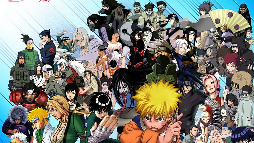 All Characters Naruto . Anime, Naruto shippuden characters, Naruto characters, Cute Naruto Characters HD wallpaper