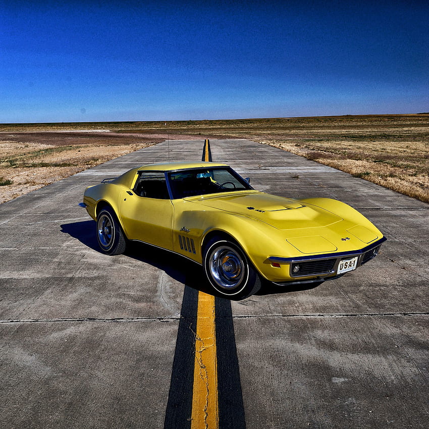 Chevrolet, Autos, Corvette, 1969 HD-Handy-Hintergrundbild