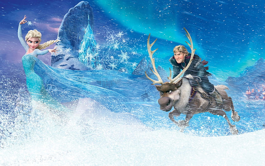 Frozen (movie), Princess Elsa, Sven (Frozen), Kristoff (Frozen HD wallpaper