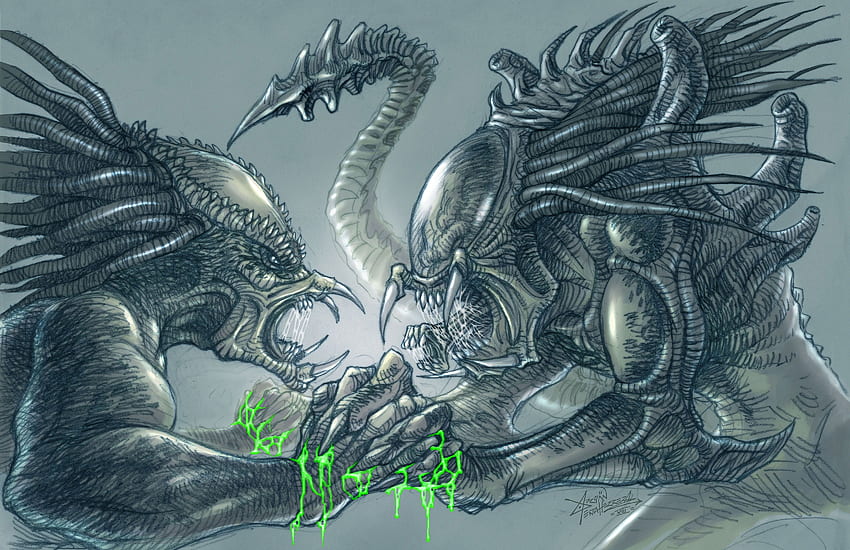 Predalien . Predalien , Alien vs Predator Predalien and AVP Predalien ...