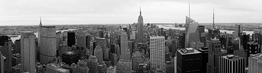 New York City Double Moniteur, New York 3840X1080 Fond d'écran HD