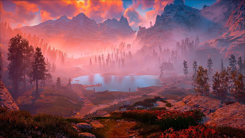 Horizon Zero Dawn Jeu Nature Résolution Fond d'écran HD