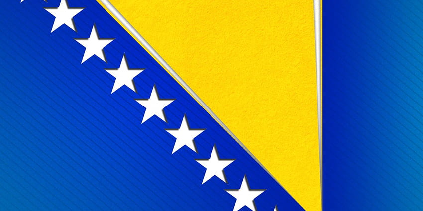 Bandiera bosniaca, zastava, bosniaco, bosna, bih, bandiera Sfondo HD