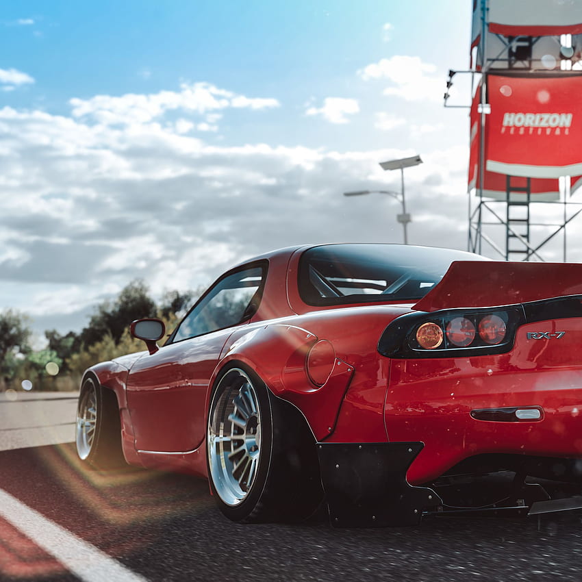 Forza Horizon 3 Mazda Rx7 iPad Air HD phone wallpaper | Pxfuel