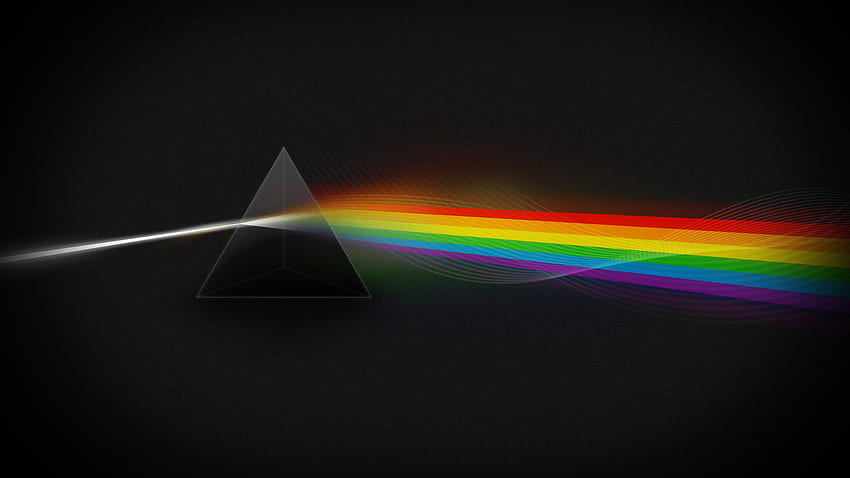Can Someone Make This a Dual Monitor With The Prism On The Right Please! :, Rainbow Dual Monitor HD wallpaper