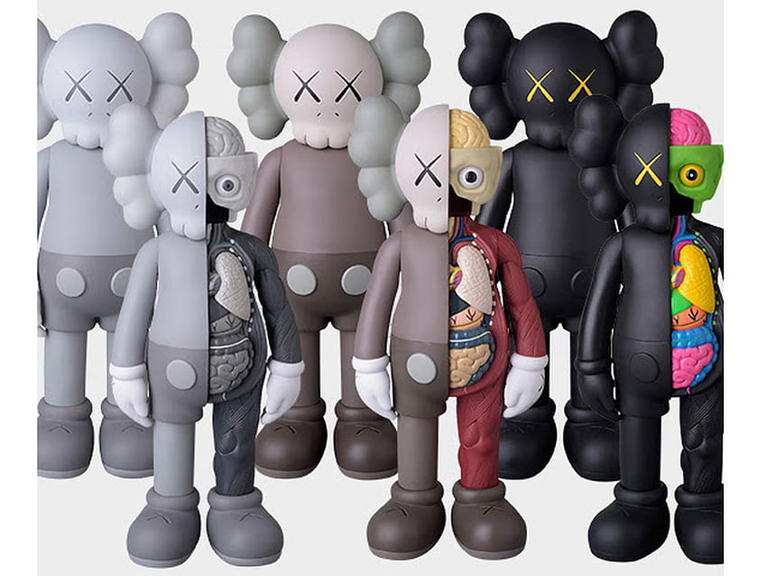 Why did a $200 toy crash the Museum of Modern Art's website?, Kaws Skeleton HD wallpaper