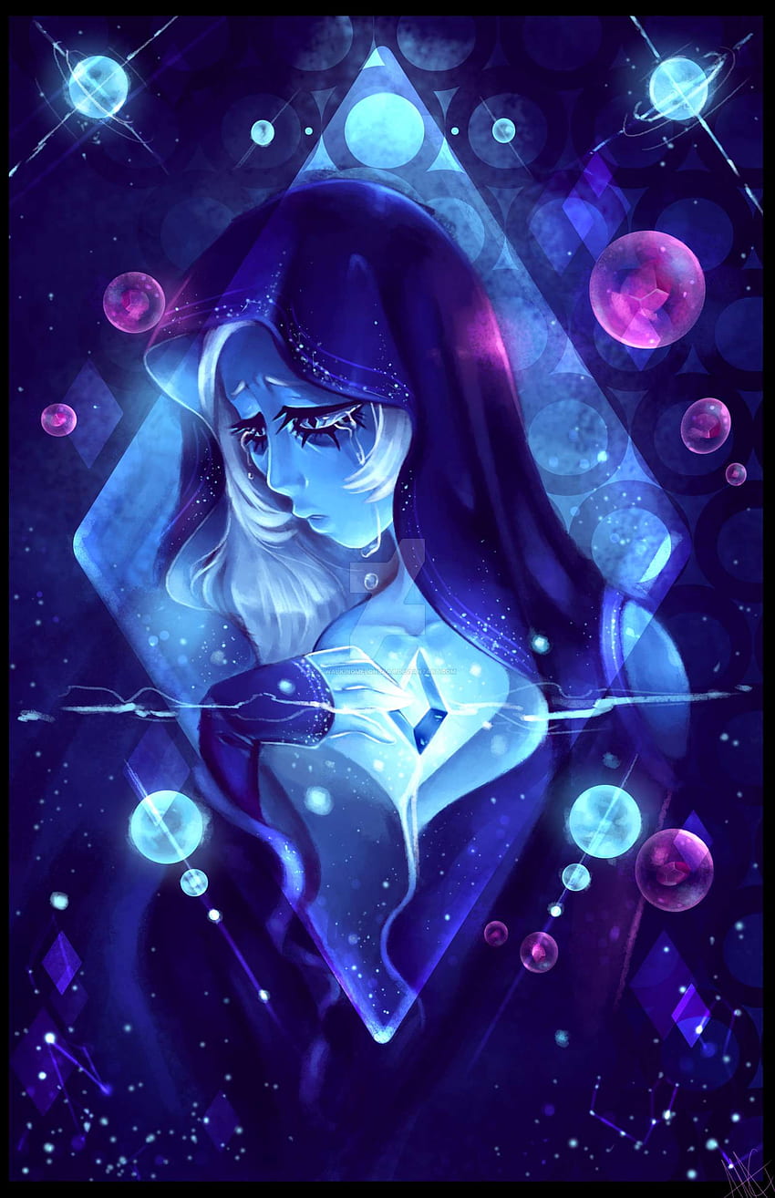 Diamonds Steven Universe, Blue Diamond HD phone wallpaper
