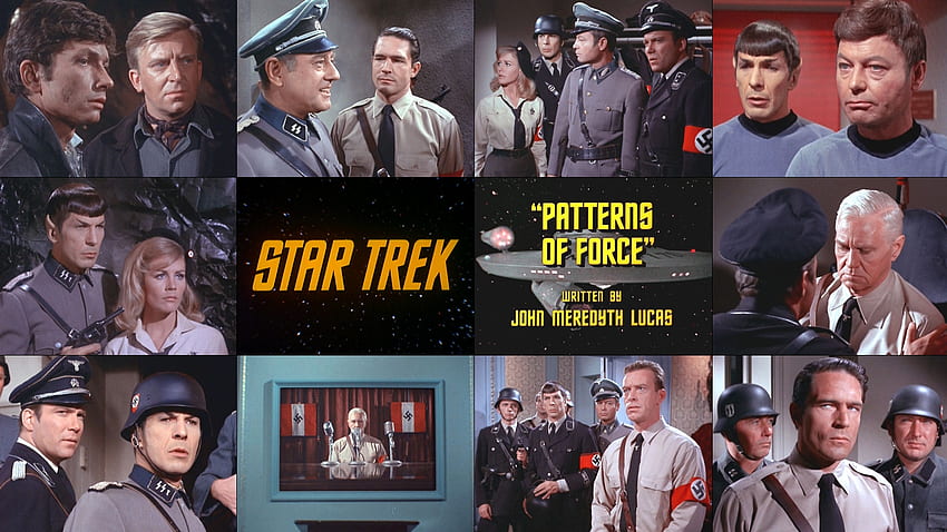 Patterns of Force, TOS, Spock, John Gil, Melacon, Star Trek, John Gill, Kirk, McCoy HD wallpaper