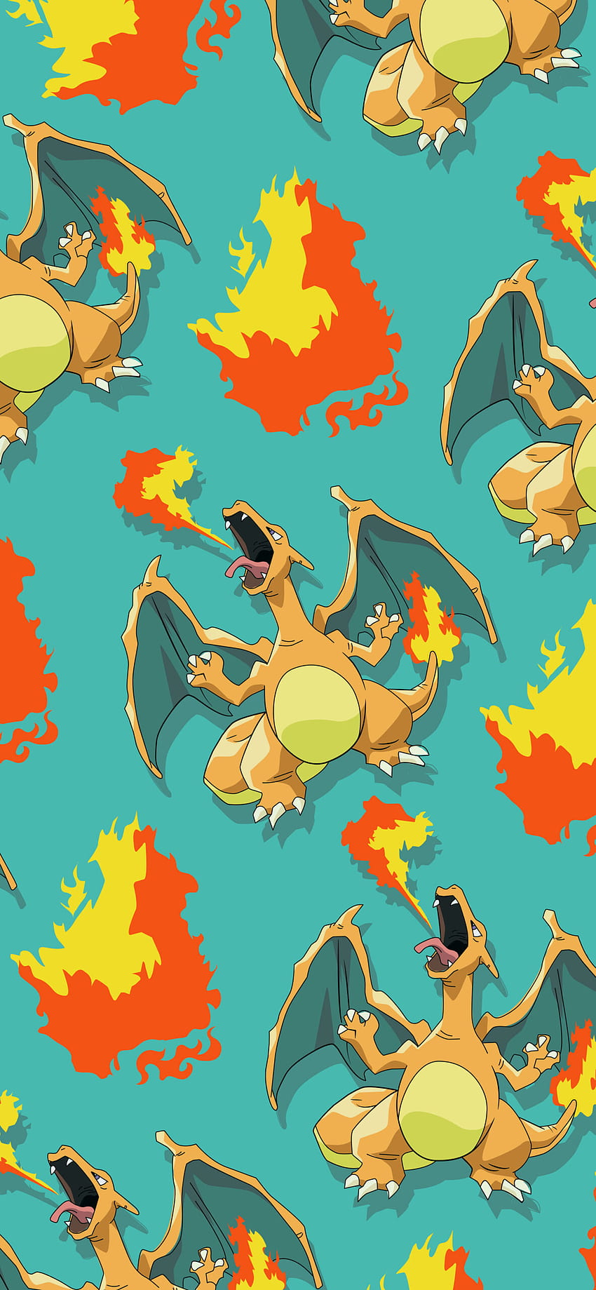 Charizard와 함께하는 iPhone용 Pokemon, Pokémon Special HD 전화 배경 화면
