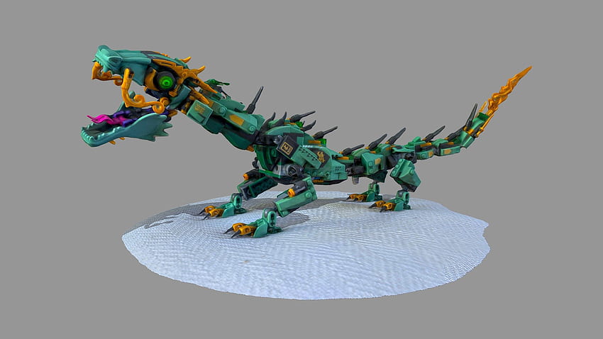 LEGO Ninjago Dragon - 3D model by Carter Conaway [e65e574] HD wallpaper