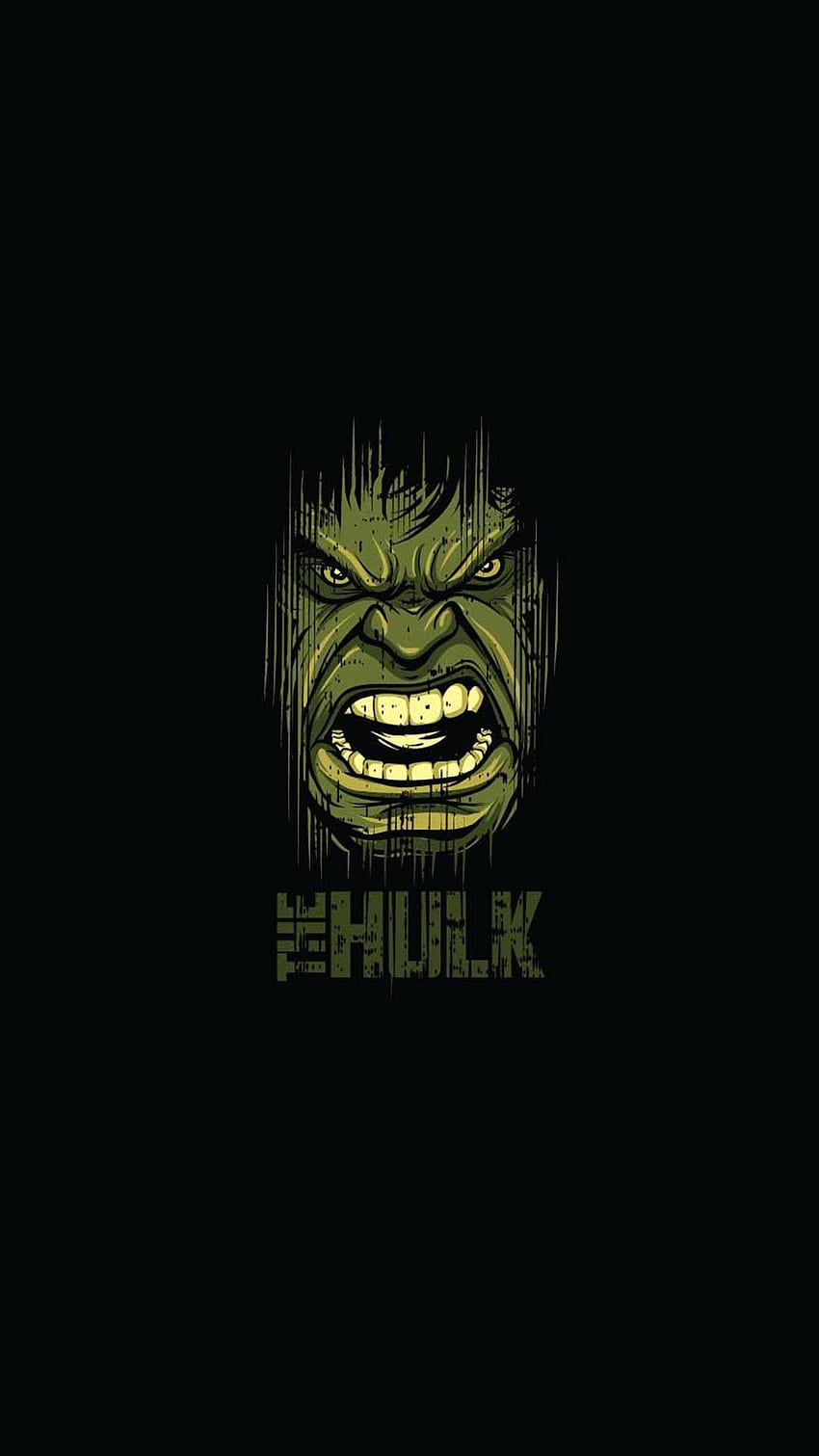 Tomislav Dorić na Amoled. Marvel, symbol Hulka Tapeta na telefon HD