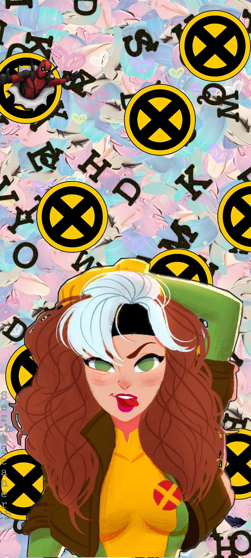 Rogue X-Men, power, héroes, FanArt HD phone wallpaper
