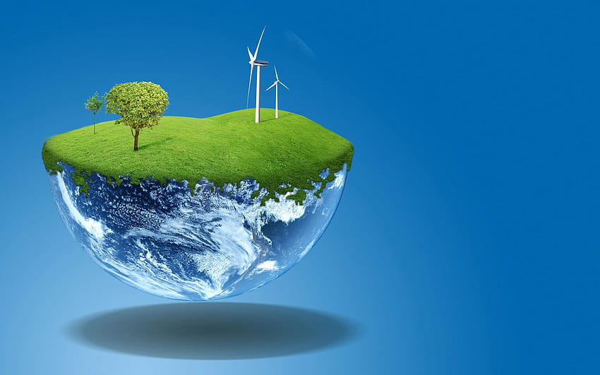 Възобновяема енергия, чиста енергия /Energías Renovables, Energías Límpias. Планети , , На живо HD тапет