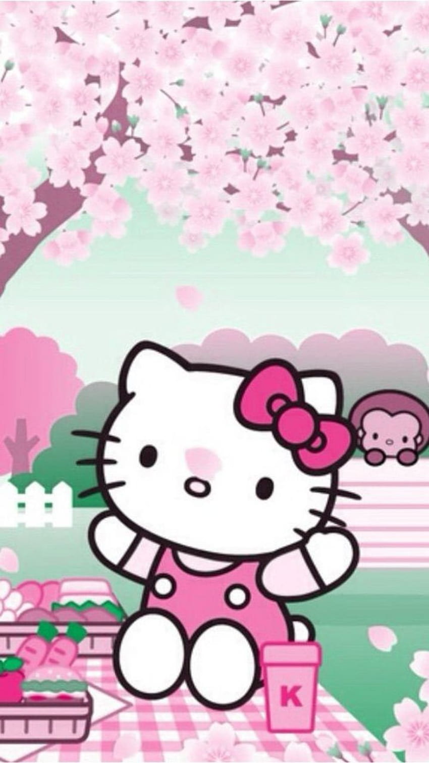 hello kitty 1, aesthetic, pink, japan, cute, hellokitty, sanrio HD phone wallpaper