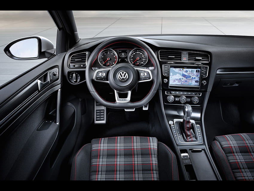 Volkswagen Golf GTI Concept - Interior 1 - HD wallpaper