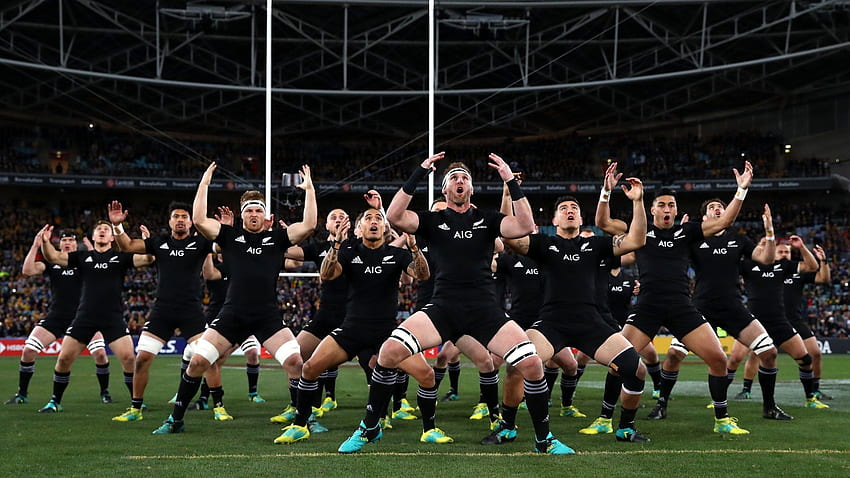 All Blacks Haka, neuseeländisches Rugby HD-Hintergrundbild