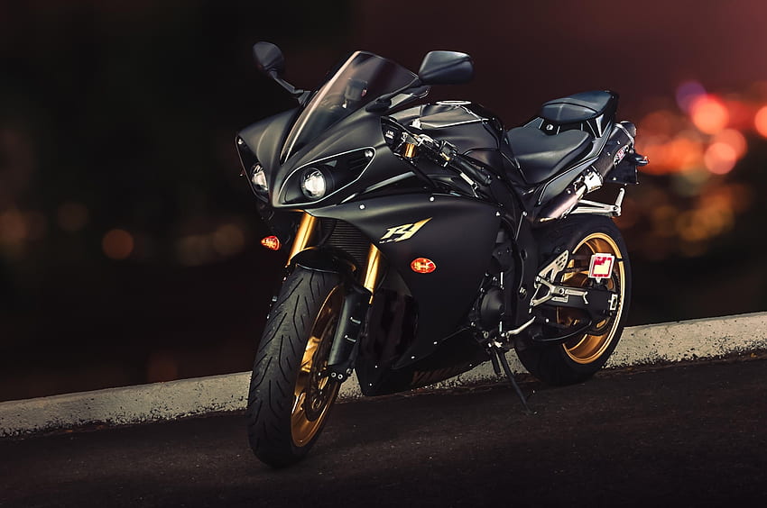 Motocicletas, Yamaha, Moto esportiva, Yzf-R1, Moto esportiva papel de parede HD