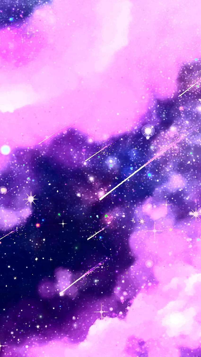 Galaxy Aesthetic, Pink Space HD phone wallpaper