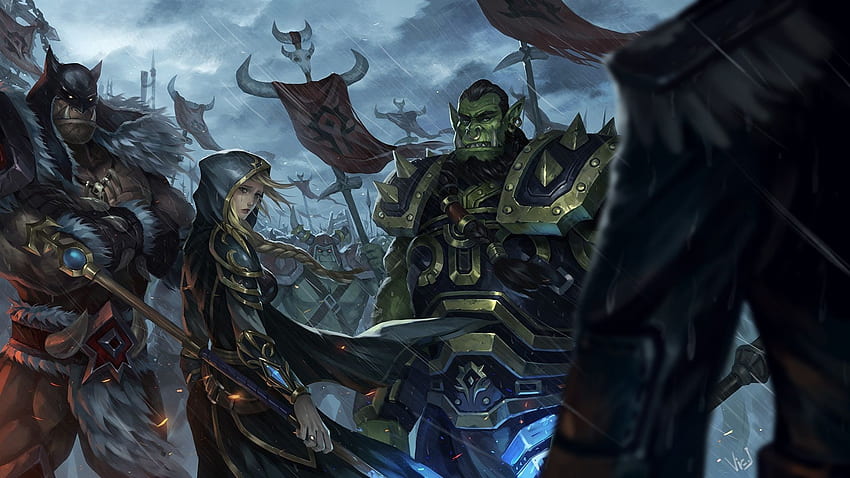 Video Game World Of Warcraft Warcraft World of Warcraft Orc, Jaina Proudmoore HD wallpaper