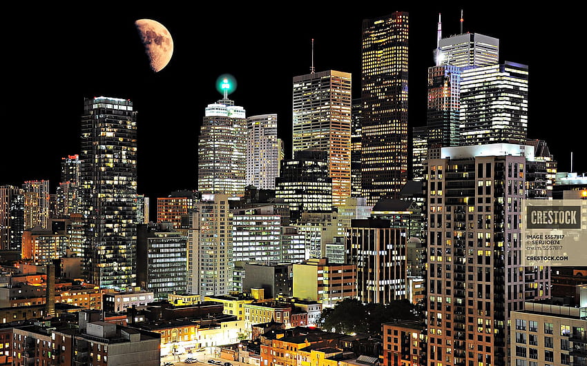 iPad and iPhone Crestock – Toronto Downtown. Blog, Torento HD wallpaper