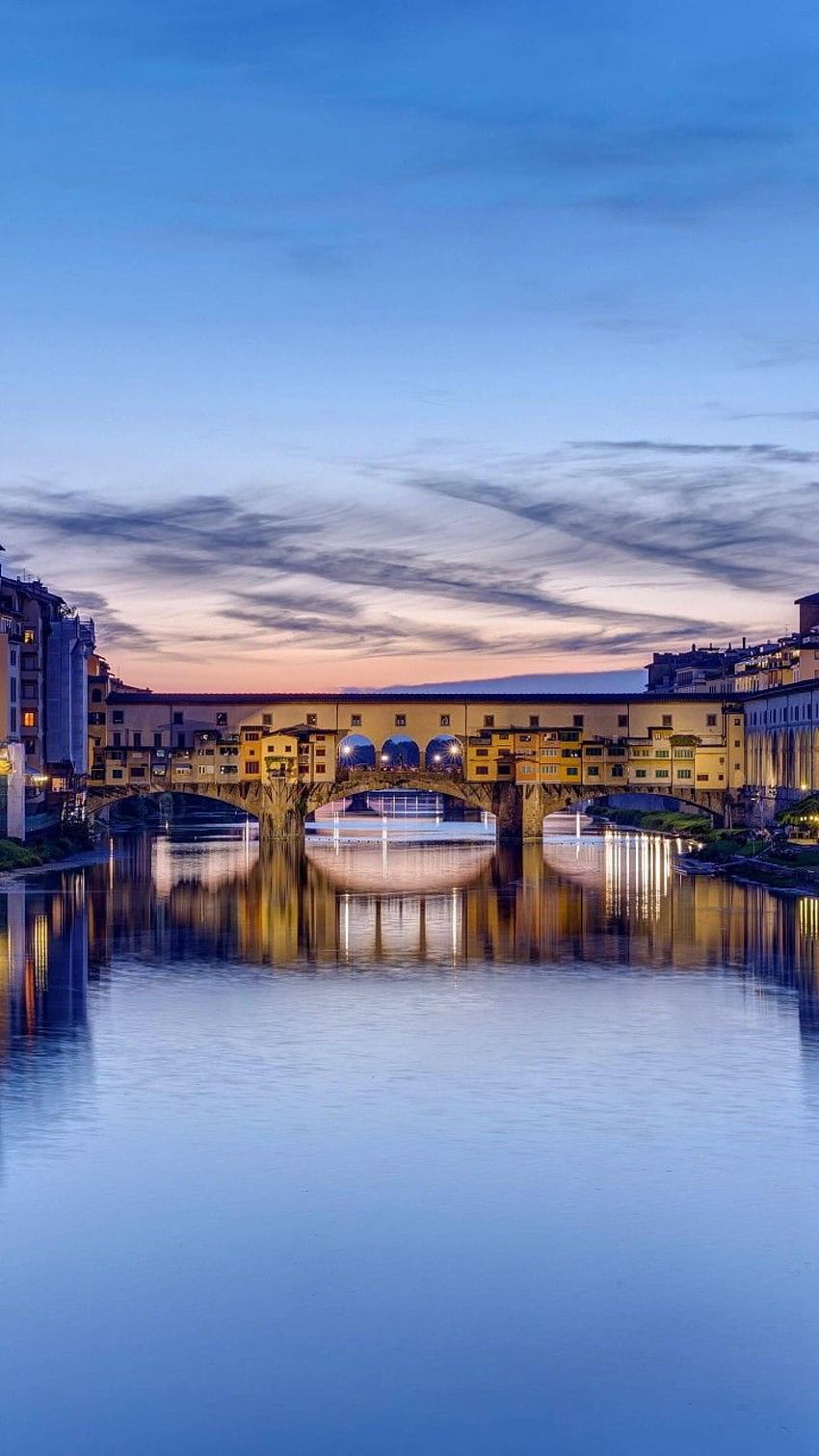 Pont Vecchino(Old Bridge), Florence in 2019. Old bridges, Ponte Vecchio HD phone wallpaper