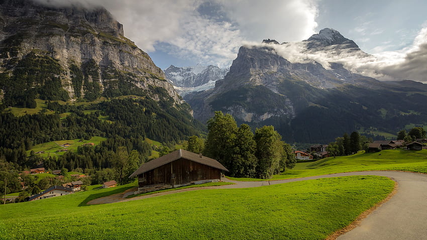 Grindelwald - fondo de pantalla pegunungan - HD wallpaper